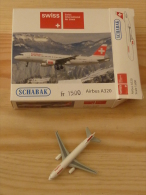 Schabak 40 355 1600, Airbus A320 Swiss, 1:600 - Luchtvaart