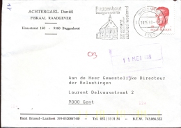 Omslag Enveloppe Buggenhout 9360  - 1988 - Briefe
