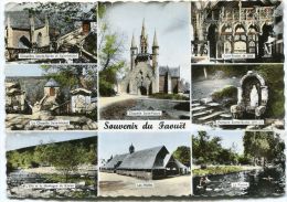 *** Cpsm - Souvenir Du FAOUET Multivues - Les Halles L'elle Et La Montagne De Koran La Piscine - Faouët