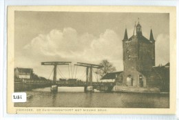 ZIERIKZEE * DE ZUID-HAVENPOORT MET NIEUWE BRUG * ANSICHTKAART * CPA (2131)  GELOPEN IN 1934 NAAR DEN HAAG - Zierikzee