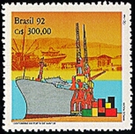 BRAZIL #2351  -  MERCHANT  SHIP  - 1992   MINT - Unused Stamps