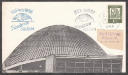 Germany DDR 1964 Planetarium Bochum SPESIAL CANCELLATION 10 - Lettres & Documents