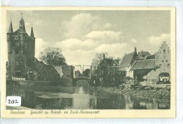 ZIERIKZEE * GEZICHT OP NOORD- EN ZUIDHAVENPOORT * ANSICHTKAART * CPA (2132) - Zierikzee