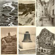 Schaffhausen - 6 Versch. Karten            1910 - 1990 - Andere & Zonder Classificatie