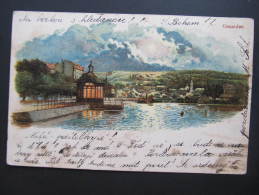 AK GMUNDEN Litho 1901  //  D*8200 - Gmunden