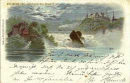 Rheinfall - Wo Erscheint Die Nixe ?               1898 - Andere & Zonder Classificatie