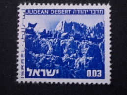 ISRAEL  *  *  De  1971 / 1975    "    Paysages D' Israël - Désert De Judée    "         N°  458              1 Val . - Unused Stamps (without Tabs)