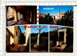 SIGEAN -  Témoins Du Passé  -   5 Vues: Les Arcades - L Eglise  Et Le Vieux Sigean - Sigean