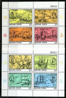 HUNGARY 1978 EXPLORERS & SHIPS X2 M/S SC.#2533-34 MNH COLUMBUS, POLAR RESEARCH - Christoph Kolumbus