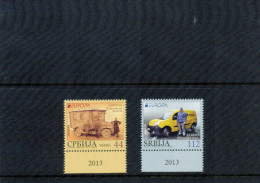 Serbien / Serbia 2013 Europa Cept  Satz / Set Postfrisch / MNH - 2013