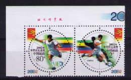 CHINA 2002 W.C. Football - 2002 – Corée Du Sud / Japon