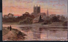 Hereford - Cathedral From The River - Herefordshire