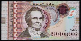 Test Note DE LA RUE "KALEIDOSCOPE" Type 1 = Silber-Holo, Testnote, Intaglio, RRR, UNC - Andere & Zonder Classificatie