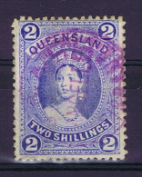 Australia: Queensland: 1886 Mi 63, SG 157 , Thin Paper, Used - Gebraucht