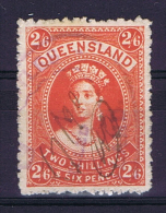 Australia: Queensland: 1886 Mi 64, SG 158 , Used - Usati