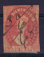 Australia Tasmania :  1856 Van Diemensland, Mi 6a, Sg 24, Used - Used Stamps