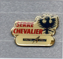 Pin´s  Sport  Automobile  Rallye  SERRE  CHEVALIER, Hautes  Alpes - Rallye