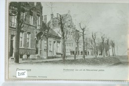 TERNEUZEN * POSTKANTOOR VANUIT DE NIEUWSTRAAT GEZIEN * ANSICHTKAART * CPA (2155) GELOPEN IN 1908 NAAR SCHAERBEEK - Terneuzen