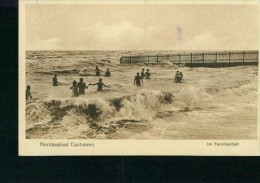 Nordseebad Cuxhaven Familienbad Personen In Den Wellen 5.5.1926 - Cuxhaven