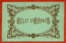 BILLET D' HONNEUR 1874 Avec Dorures - ECOLE - Diplômes & Bulletins Scolaires