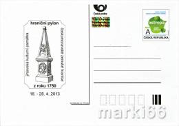 Czech Republic - 2013 - Ostropa 2013 Philatelic Competition And Exhibition - Postcard With Hologram - Ansichtskarten