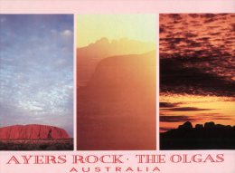 (125) Australia - NT - Ayers Rock & The Olgas - Uluru & The Olgas
