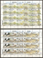 MEDIO AMBIENTE - GUERNSEY 1991 - Yvert #534/43 (Minipliegos) - MNH ** - Protection De L'environnement & Climat