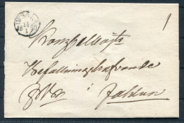 1850 Sweden Upsala Prestamp Vorphila Wrapper Brevomslag - ... - 1855 Prephilately