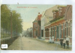 TERNEUZEN * DE GRENULAAN * ANSICHTKAART * CPA (2168) GELOPEN IN 1911 * STRAFPORT IN NALINNES BELGIE - Terneuzen