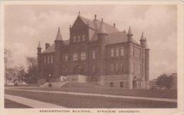 New York Syracuse Syracuse University Administration Building Albertype - Syracuse