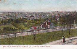 New York Syracuse Birds Eye View Of Syracuse From Syracuse University - Syracuse