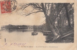 CPA CHAMPIGNY- LE TOUR DE MARNE, BOATS - Champigny