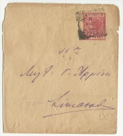 Cyprus 1896 Postal Stationery Correspondence Newspaper Wrapper Cover - Zypern (...-1960)