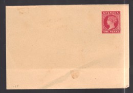 GRENADE Entier Postal Enveloppe  1 P Rouge - Granada (...-1974)