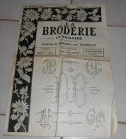 La Broderie Lyonnaise.  N°1101. 1er Novembre 1953. - Casa & Decorazione