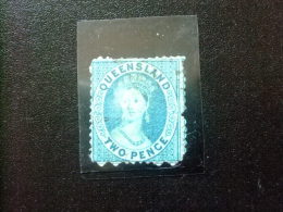 QUEENSLAND  1866  --    QUEEN VICTORIA --  Yvert & Tellier Nº 21 º FU QUEENLAND POSTAGE STAMPS - Gebraucht