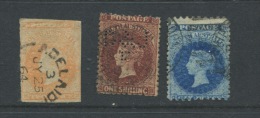 South Australia 1867-84  Sc 16,32,71 Used - Gebraucht