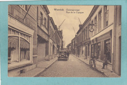 WERVICK  -  OOIEVAARSTRAAT  -  RUE DE LA CIGOGNE .  -  1943  -   BELLE CARTE  ANIMEE - - Wervik