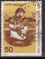 India  Used 1975,  Ameer Khustrau, Poet,    (sample Image) - Used Stamps