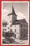 YSIER-18 Sierre,  Hotel Restaurant De La Poste, Fontaine. Non Circulé. Perrochet 12979 - Sierre