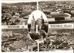 CP  25  SOCHAUX     421     Souvenir ....    ( Multivues ) - Sochaux