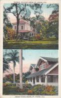 Florida Fort Myers Henry Ford & Thomas Edison Homes 1935 - Fort Myers