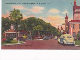 Florida St Augustine Cathedral Place Plaza & Public Market - St Augustine