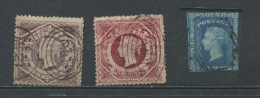 Australia New South Wales 1856-6 Sc  33,40, 42 Used - Oblitérés