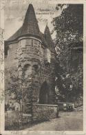GERMANY 1920 - POSTCARD BAYERN - IPHOFEN  . EINERSHEIMER TOR /RODELSEER GATE ADDRESSED TO WALLDORF POSTM IPHOFEN JUL 6,1 - Kitzingen