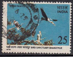 Used 1976, Keoladeo Ghana Bird Sanctuary, Bird Stork, (sample Image) - Storchenvögel