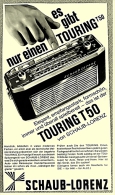 Reklame Werbeanzeige  ,  Schaub-Lorenz Transistorradio Touring T50  -  Es Gibt Nur Einen T50 ,  Von 1965 - Other Apparatus