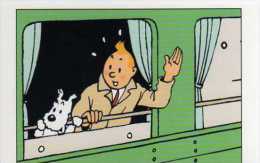 HERGE Tintin, A La Fenetre D´un Train, Milou - Hergé
