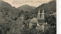 CPA 43 ENVIRONS DE LA CHAISE DIEU LA CHAPELLE DE LA SAINTE TRINITÉ - La Chaise Dieu