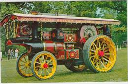 Steamtractor: BURRELL SHOWMANS ENGINE No. 3610 ´William V´  (1914) - England - Trattori